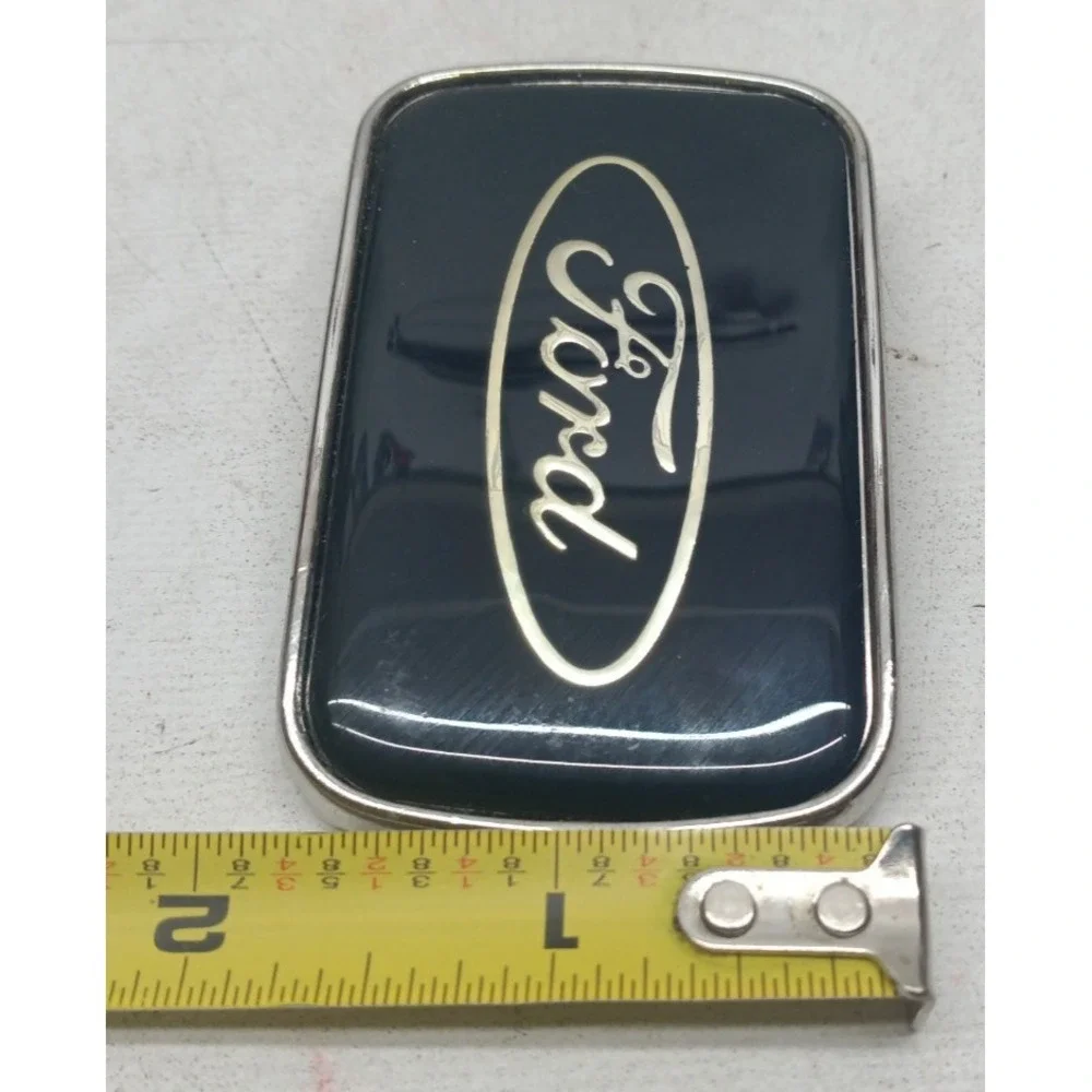 VTG Ford Motor Company Logo Emblem Belt Buckle‎ by RJ Roberts & Co. [USA MADE]